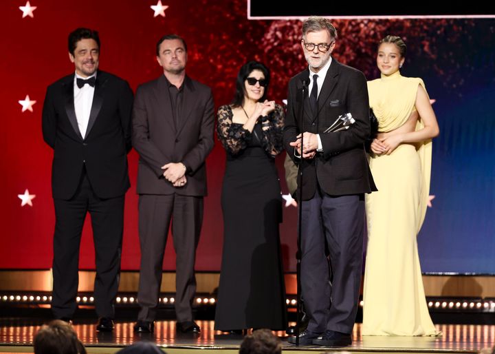 『ワン・バトル・アフター・アナザー』のポール・トーマス・アンダーソン監督とキャスト陣。