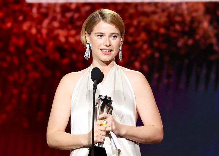 主演女優賞を受賞した『ハムネット』のジェシー・バックリー。