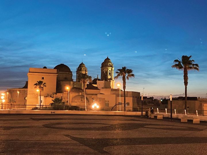 スペインの夜景