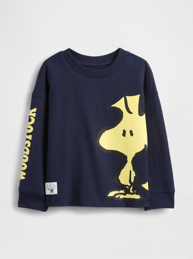 「ピーナッツ グラフィックTシャツ」(3490円) ※80〜110センチ、一部店舗限定