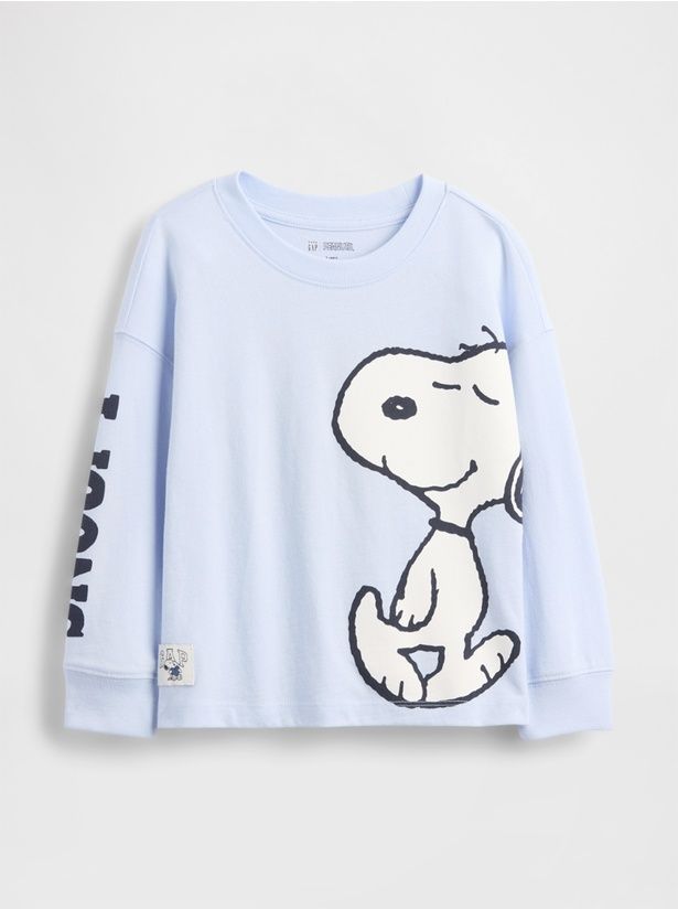 「ピーナッツ グラフィックTシャツ」(3490円) ※80〜110センチ