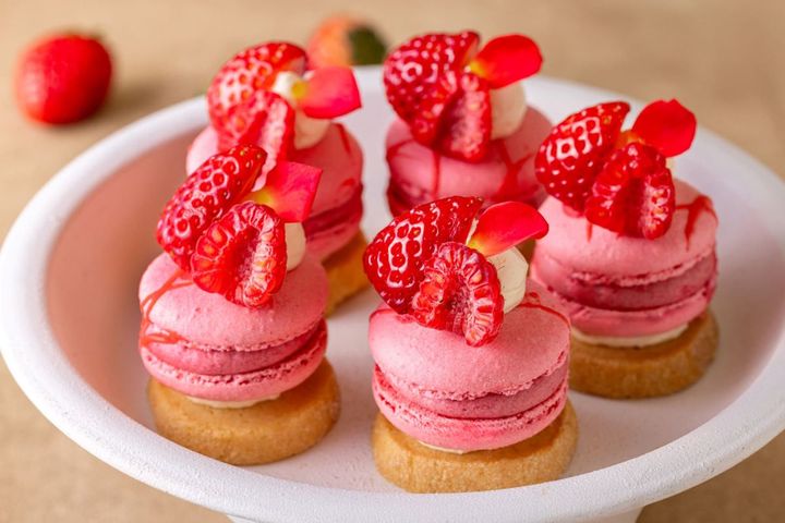 マカロンラズベリー