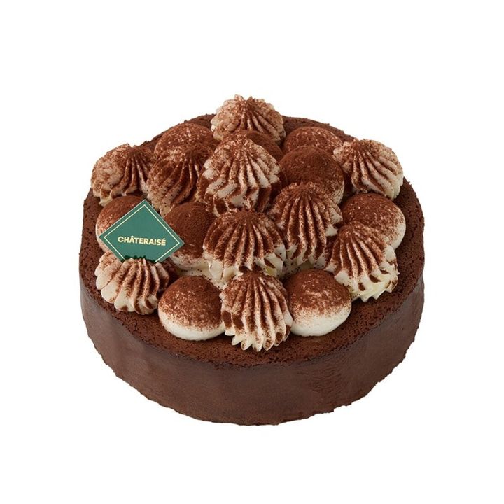 シャトレーゼ 【1～3月限定】フランスブルターニュ産クリームチーズ使用 スフレショコラデコレーション13cm