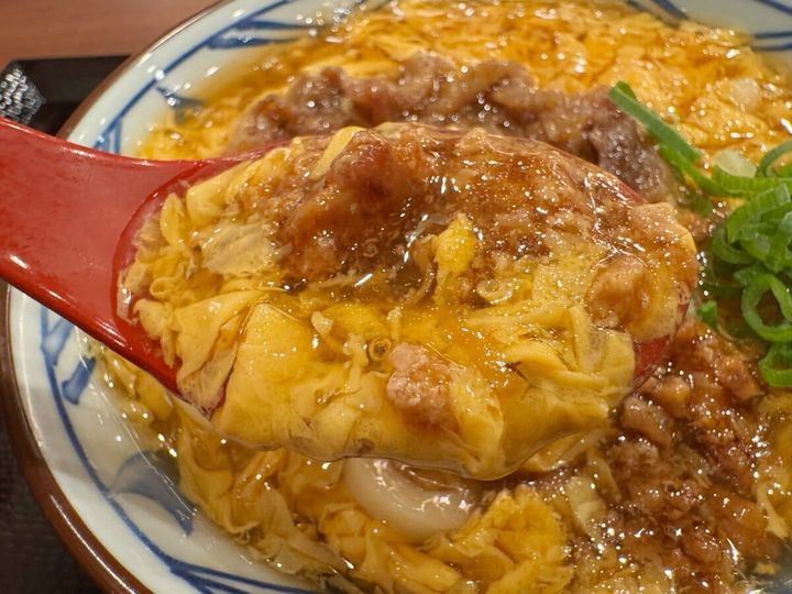 数回に分けて溶き卵を入れることで生まれる、なめらかで雲のような“ふわとろ”食感の玉子あんかけ