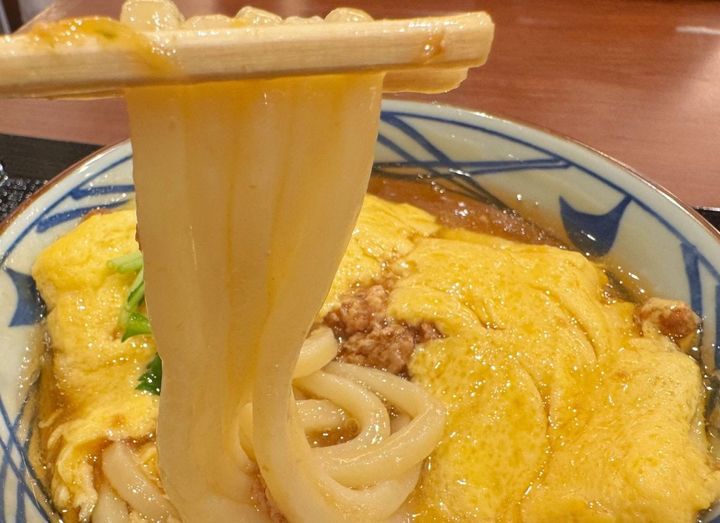 うどんにもよく絡む