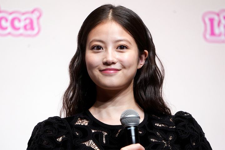 2位は今田美桜さん（2024年10月13日、時事通信フォト）