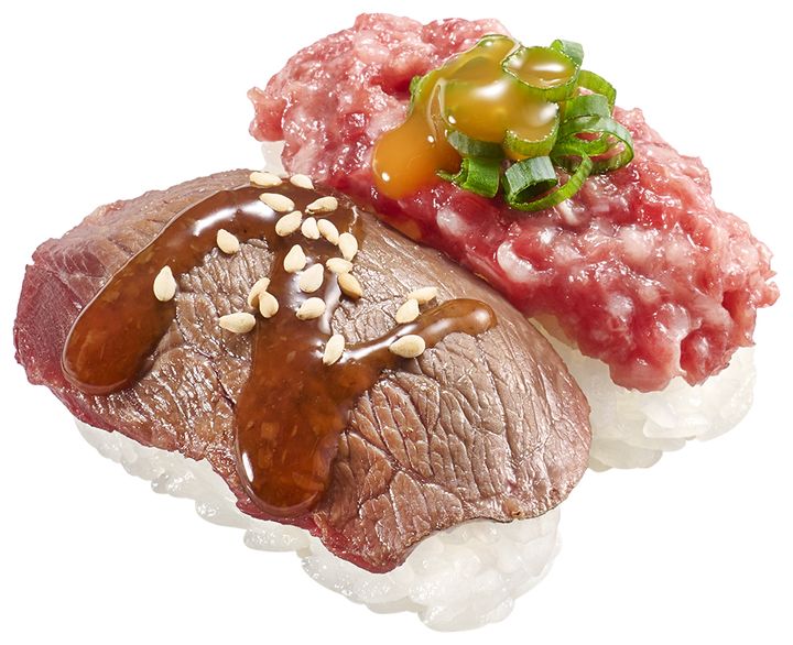 馬刺し食べ比べ