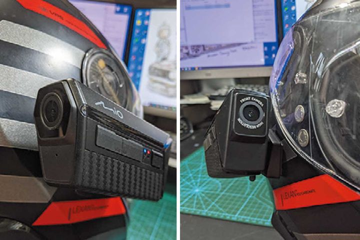 オートバイ専用GPSドライブレコーダー｜MiVue MP30 GPS