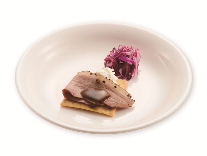 鴨のローストトリュフソース