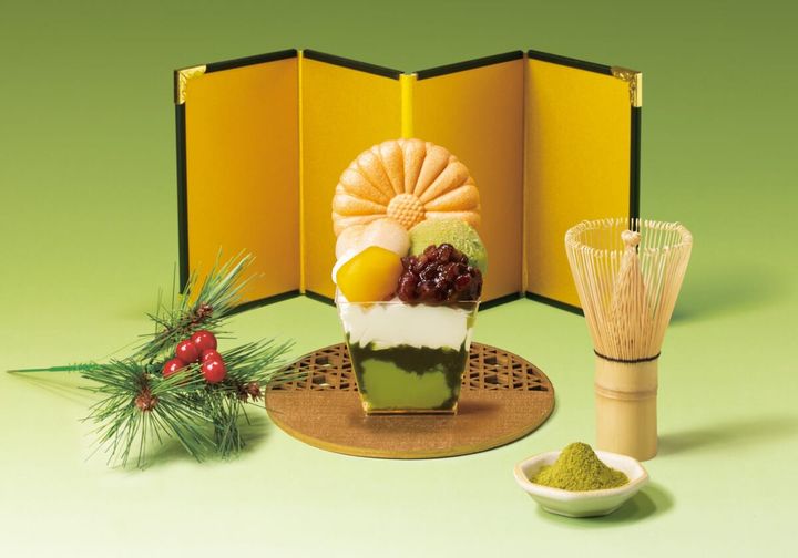 芳醇宇治抹茶パフェ