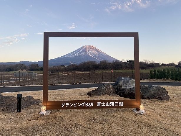 敷地内のどこにいても富士山ビューを独占できる