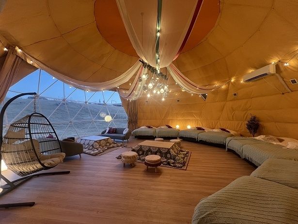 2つのドームで雰囲気が違うのも楽しい