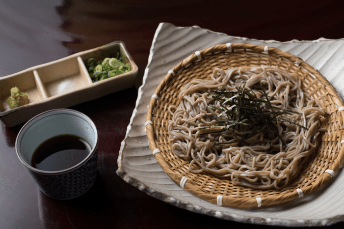 縁結び食堂 蕎麦 なみ満 ざるそば