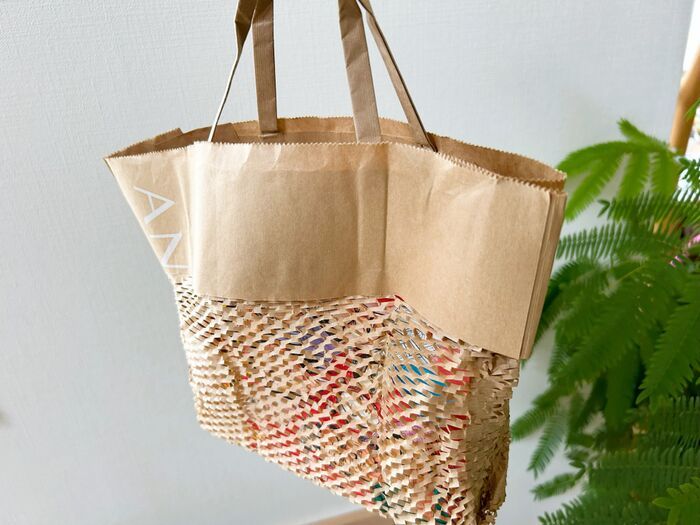 「捨てたら損！」カルディの“あみあみペーパー”が0円で雑貨屋レベルに化けました♡