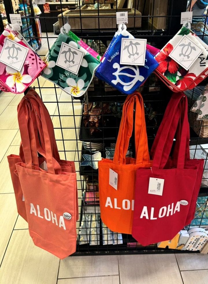 アロハロゴのエコバッグ