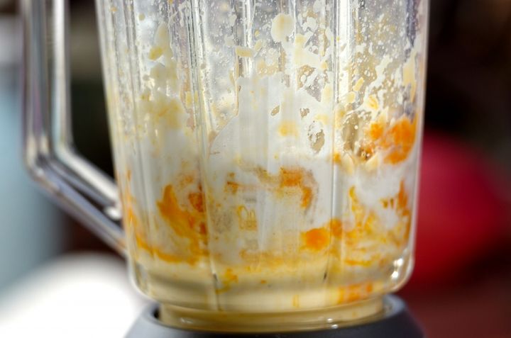 ココナッツカボチャプリンの作り方1