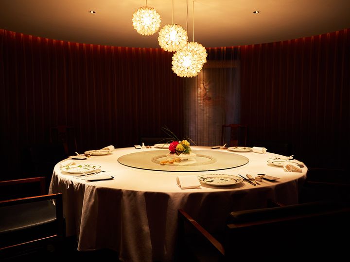 赤坂『トゥーランドット臥龍居』の内観