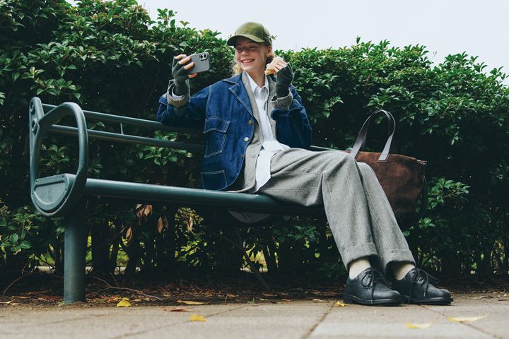 意外といけるじゃん！カバーオールにジャケットを重ねる【本日のFUDGE GIRL-1月8日】