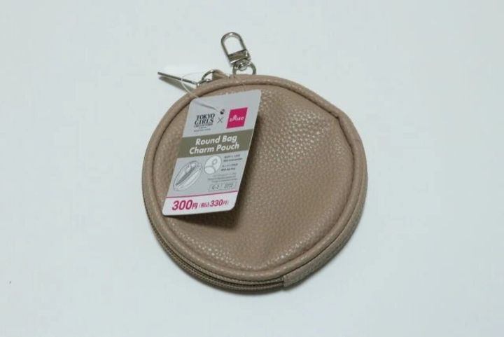 ダイソー ラウンドバッグチャームポーチ パッケージ