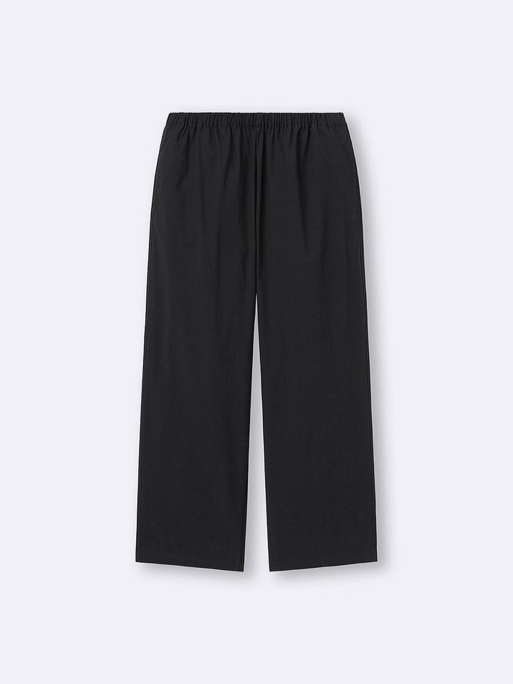 GUのコットンブレンドストレッチイージーパンツ