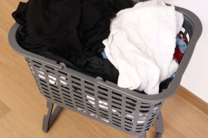 高さが変えられるバスケット 使用例