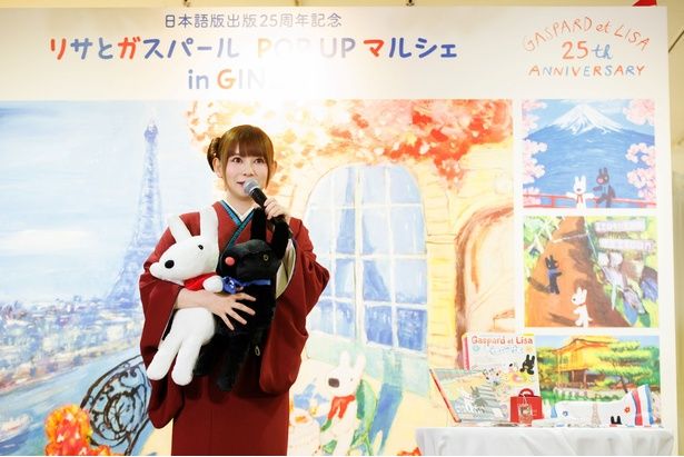 原画の魅力や自身の「油絵を描きたい」という夢について、熱量たっぷりにトーク