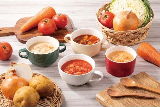 手軽に野菜がとれるのもポイントだ