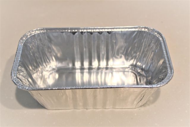 アルミのパウンドケーキ型 長方形の使い捨て