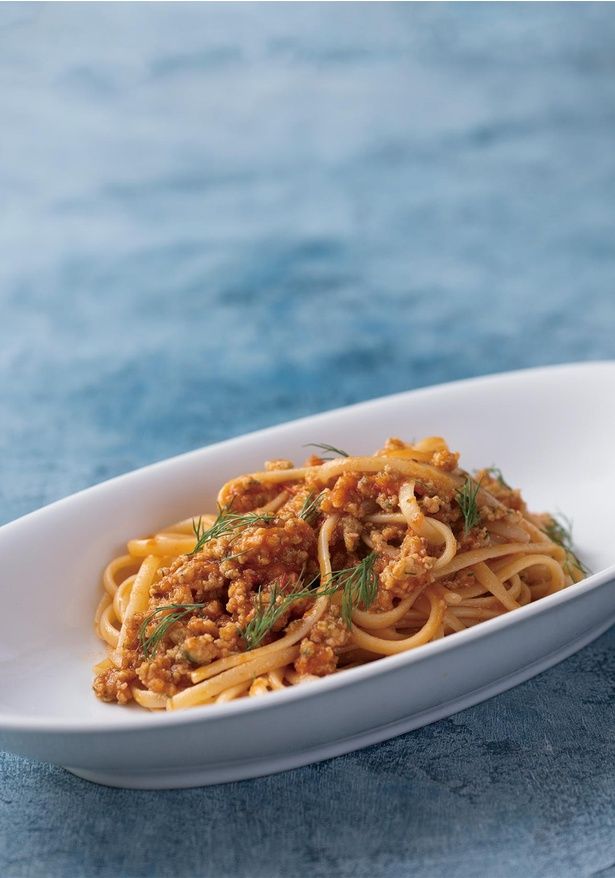 パスタ 魚介のラグートマトソース （C）KEITA／KADOKAWA