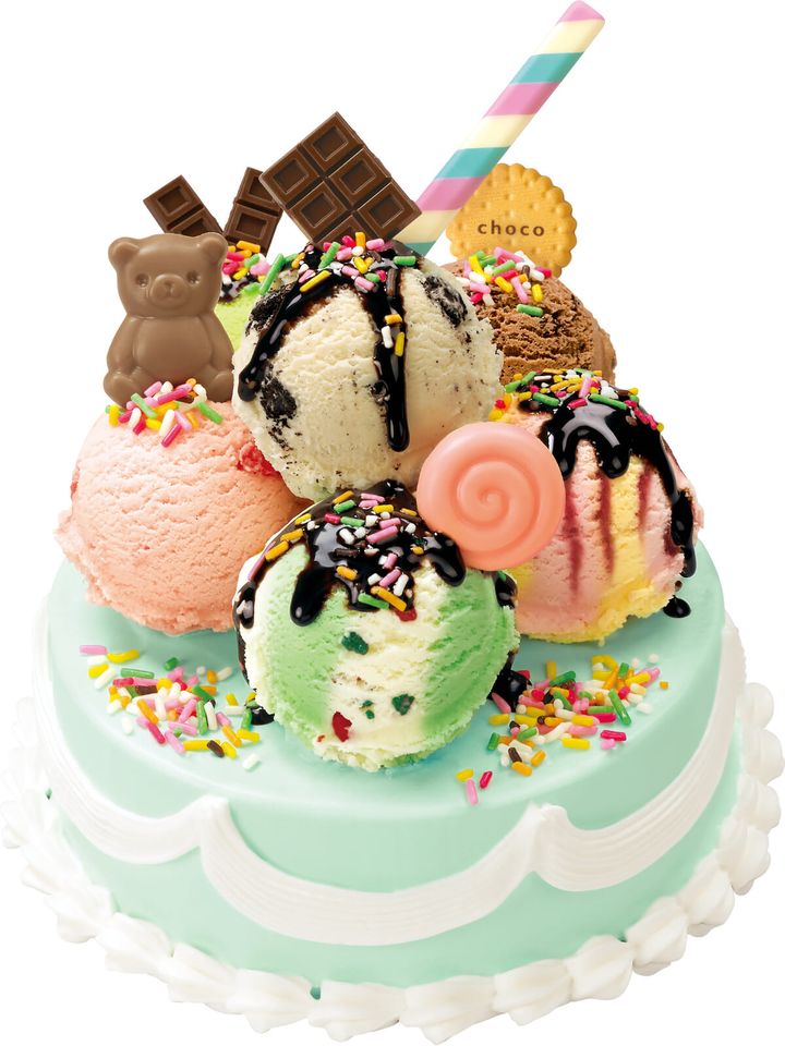 ３１デコケーキ スイーツ＆ベア