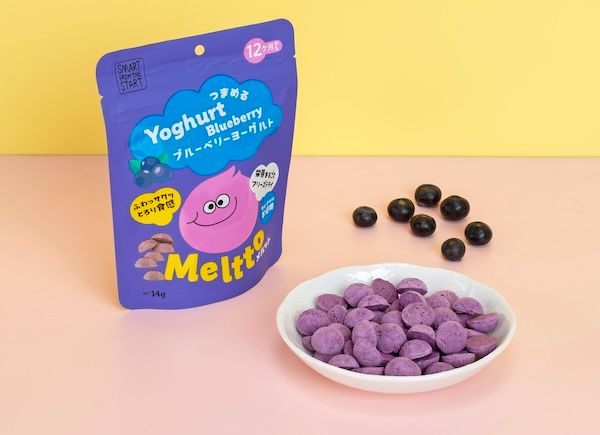 フリーズドライで閉じ込めたヨーグルトとスムージーのおやつ「Mellto」登場！全国のベビー用品専門店等で販売