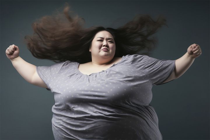 正月太りのイメージ