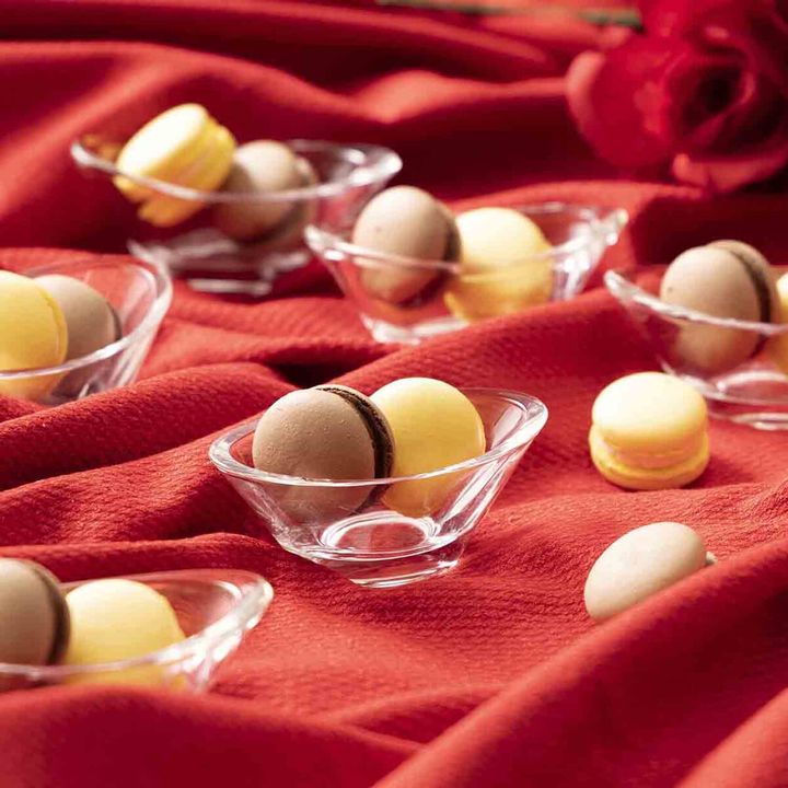 マカロン(柚子、ショコラ)