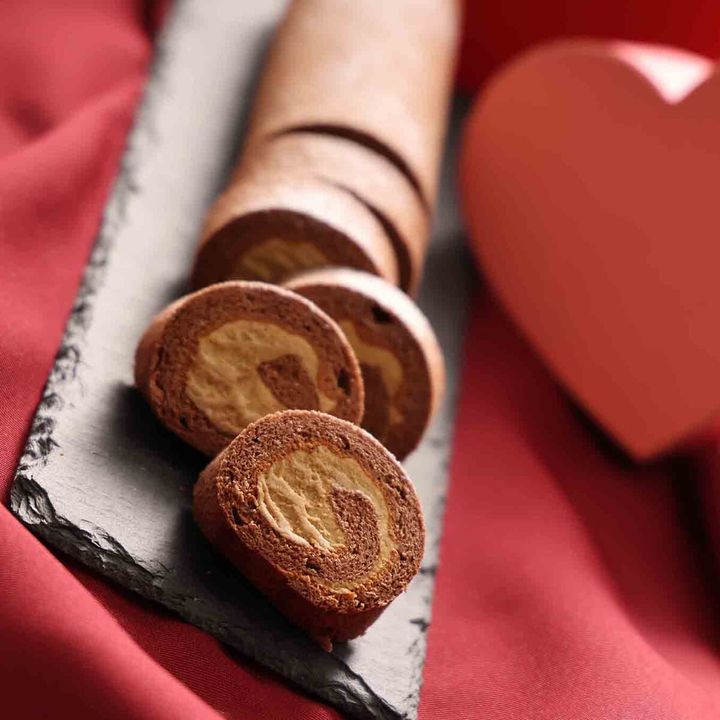 アールグレイのロールケーキ