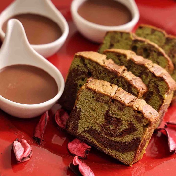 森半の抹茶とショコラのパウンドケーキ