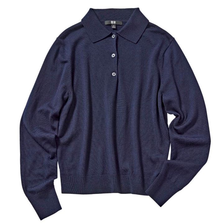 メリノポロセーター￥3,990（ユニクロ／ユニクロ）