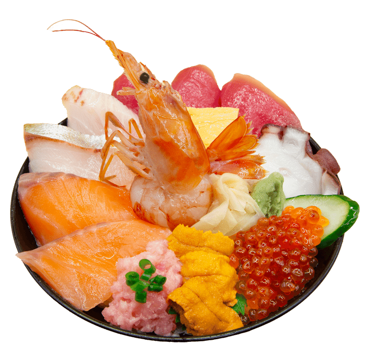 フードコート内「わっぱ茶屋 かわな」の「花ちらし 特上」2948円