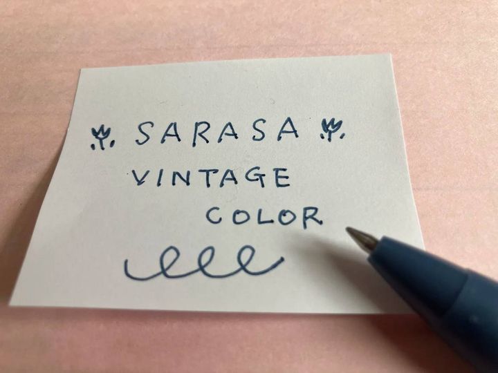 Seria(セリア)：サラサクリップ ビンテージカラー