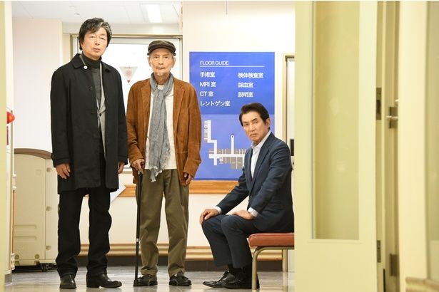 70代を迎えた、カースケ、グズ六、オメダの3人が選ぶ道とは？ [c]「五十年目の俺たちの旅」製作委員会