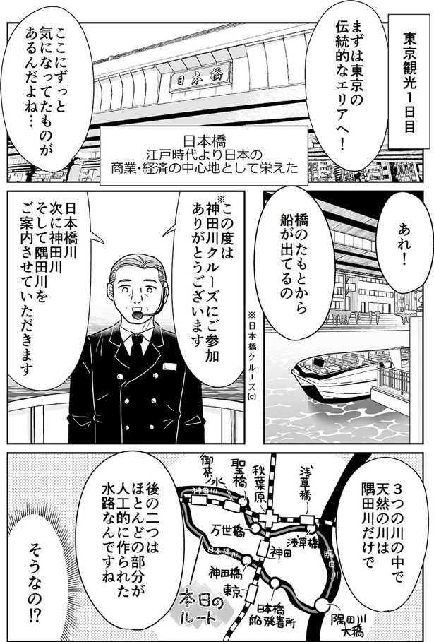 東京観光1日目 （C）カマタミワ／KADOKAWA