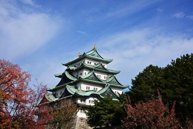 小さくだが、名古屋城を見ることもできる