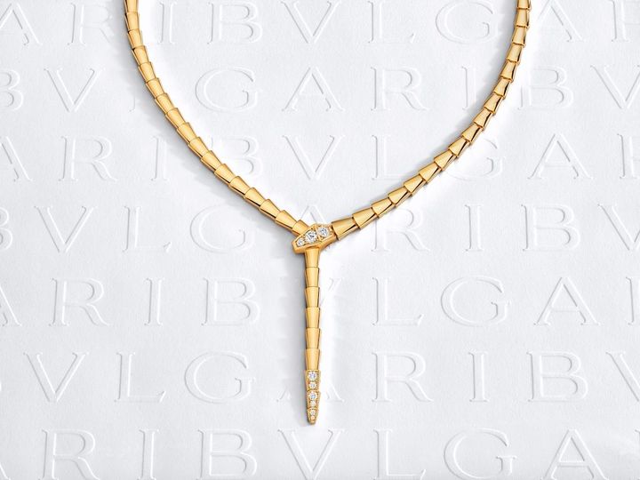 「セルペンティ ヴァイパー」ネックレス（YG×ダイヤモンド）￥5,764,000