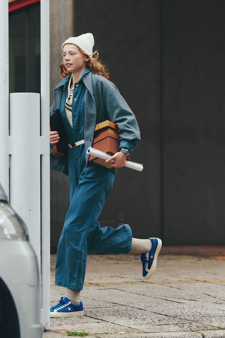 ジャンプスーツにベルトを合わせるだけでこなれ感UP【本日のFUDGE GIRL-1月9日】