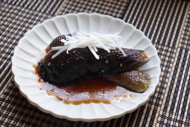 ダイソー ネギカッター 隠し包丁 茄子