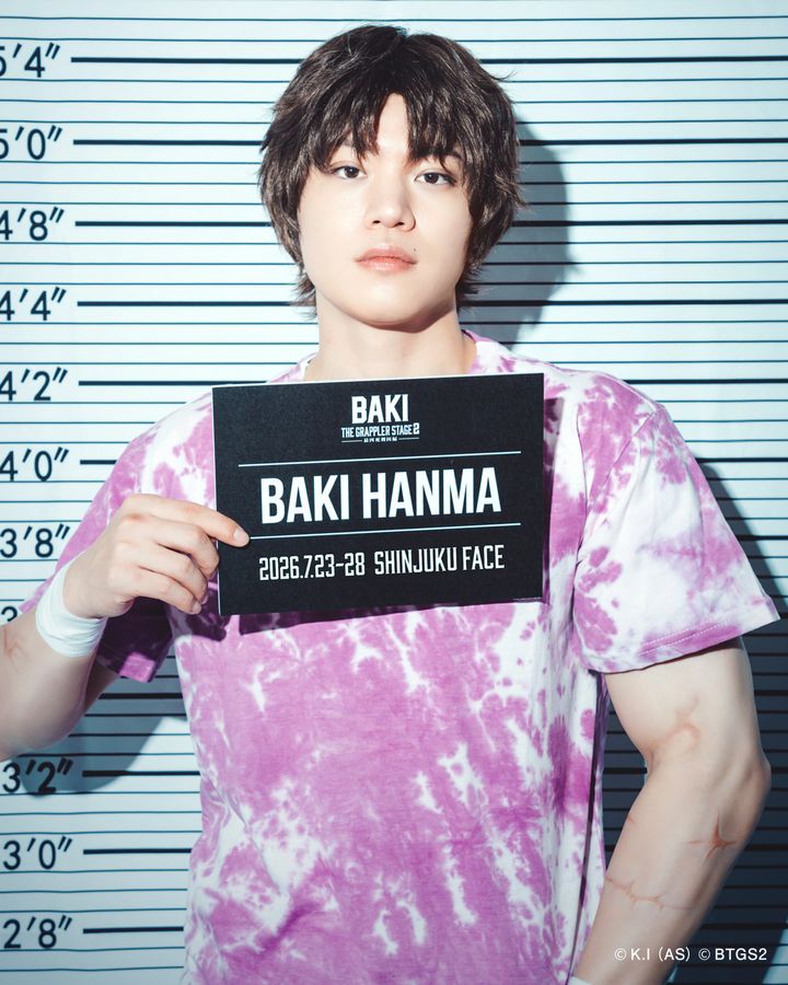 舞台『刃牙 THEGRAPPLERSTAGE2 －最凶死刑囚編－』主演・佐藤祐吾 （C）刃牙 THE GRAPPLER STAGE2 width=