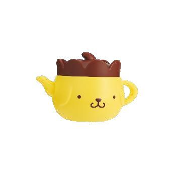 ポムポムプリン ティーポット型 こものいれ02