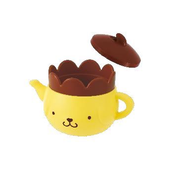 ポムポムプリン ティーポット型 こものいれ