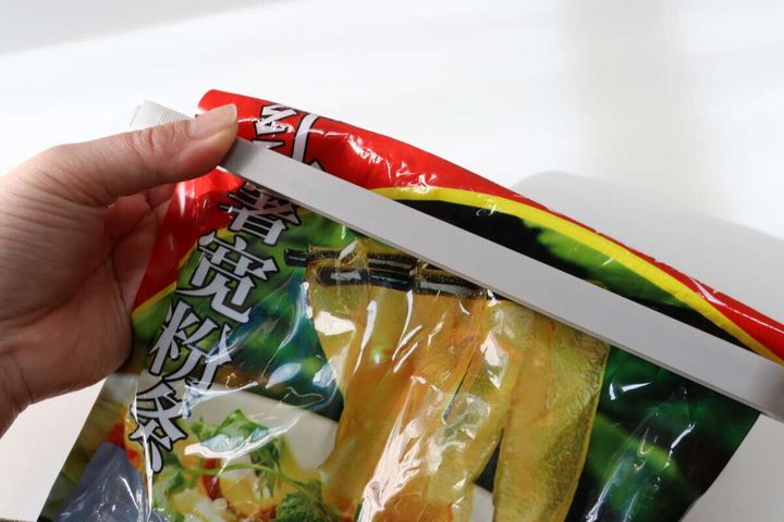 袋止めクリップ 使用例