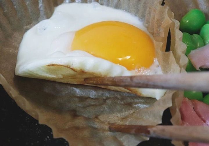 ダイソー 紙の目玉焼きシート