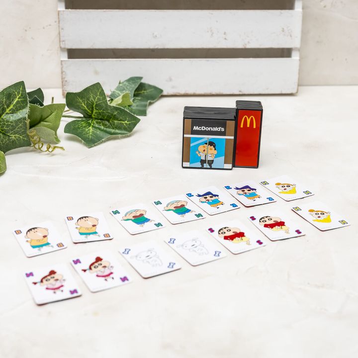 マクドナルドでカードパーティーだゾ！